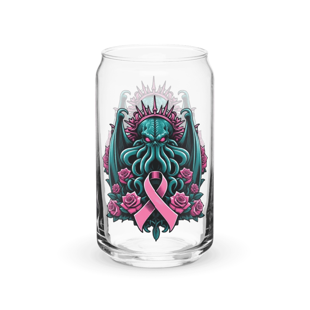 Mythical Cthulhu Protector Awareness Can-Shaped Glass product image (6)