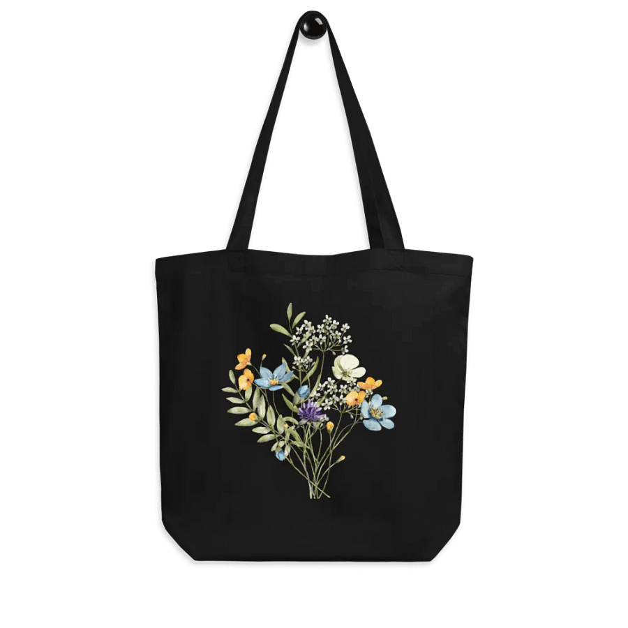 Everyday Tote wildflowers design product image (4)