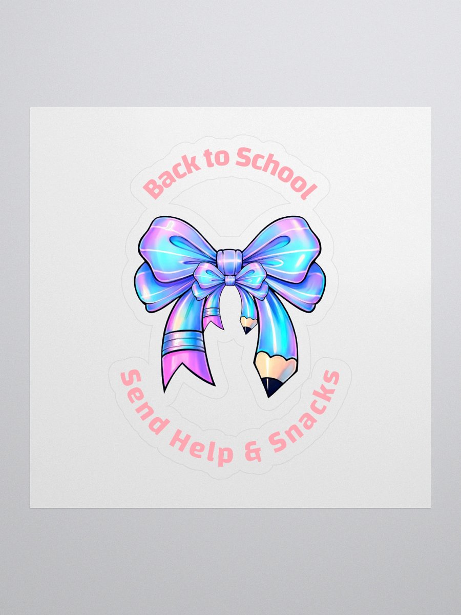 Iridescent Back to School Sticker Set product image (1)