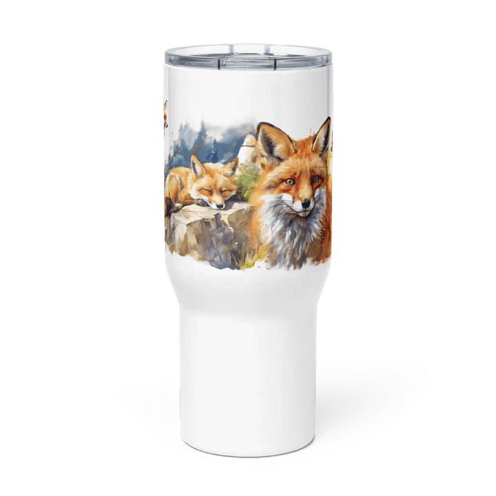 Wilderness Foxes Stainless Steel Travel Mug product image (2)