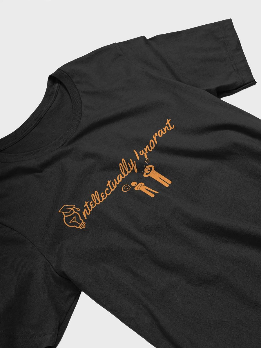 Intellectually Ignorant (Orange Logo) Supersoft T-Shirt product image (29)