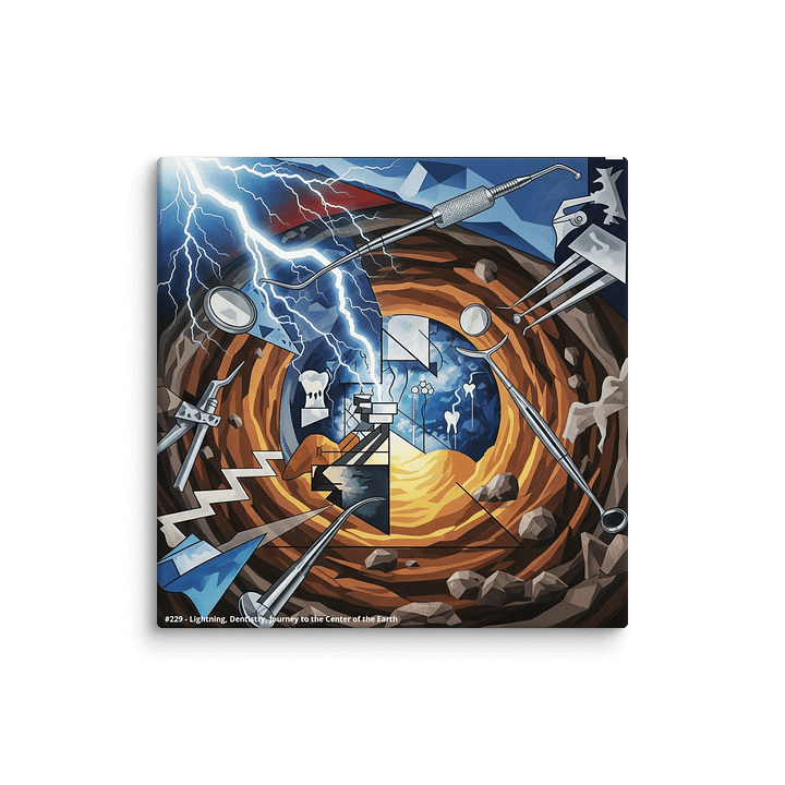 #229 - The Subterranean Storm Canvas Print product image (2)