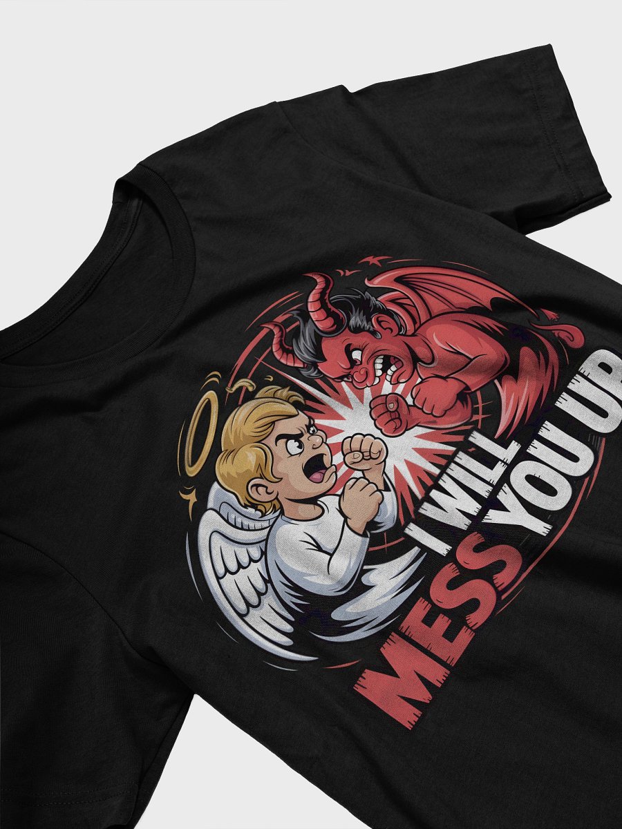 Angel vs. Devil Clenched Fist T-Shirt product image (3)