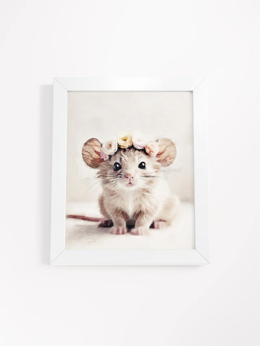 Little Mouse with Flower Crown product image (4)