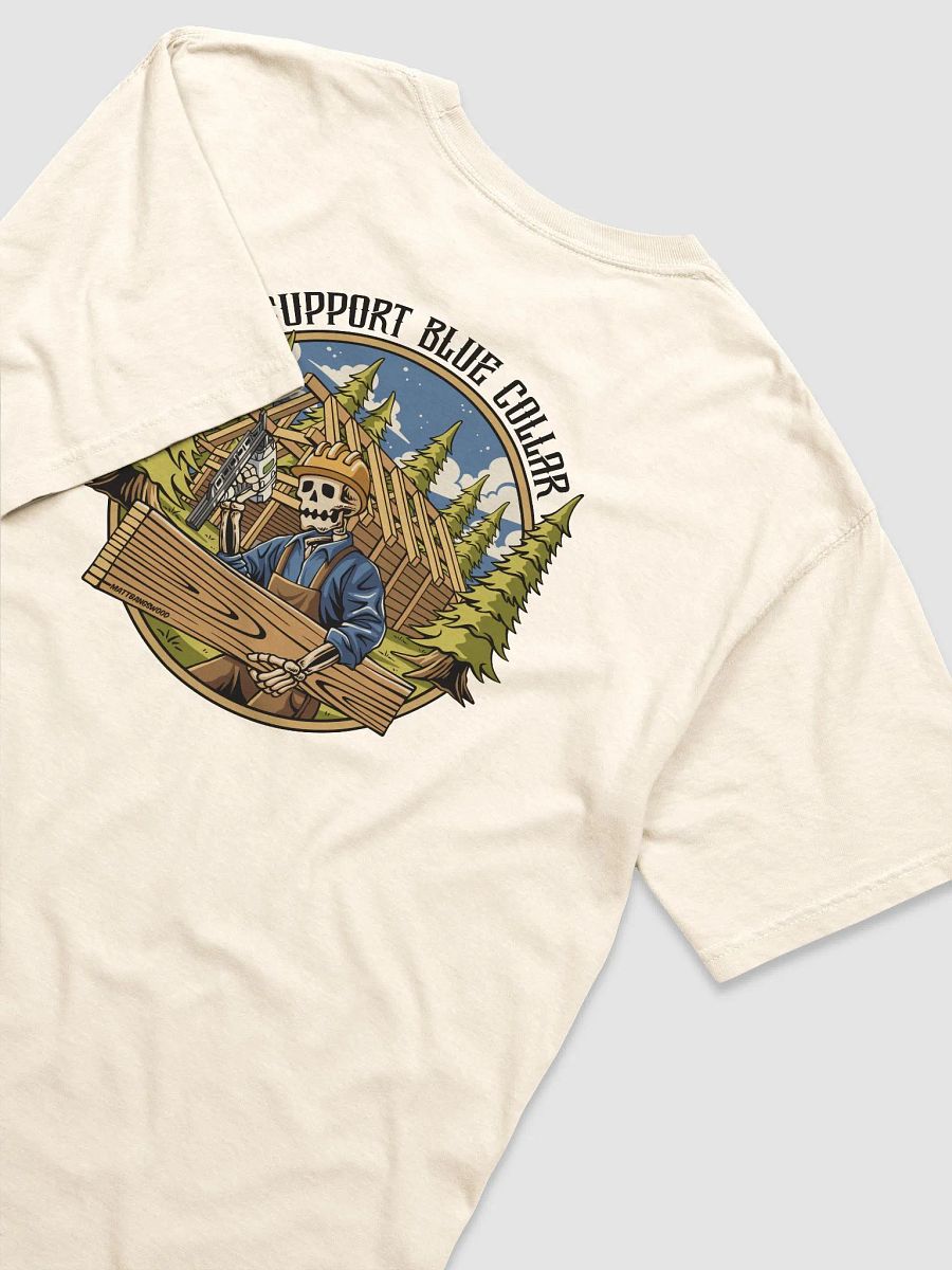 Support Blue Collar Tee product image (4)