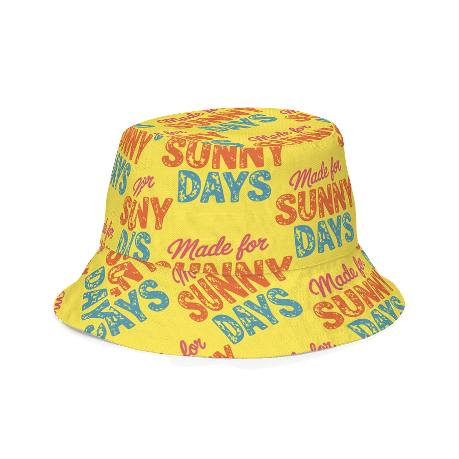 Made for Sunny Days Reversible Bucket Hat product image (3)