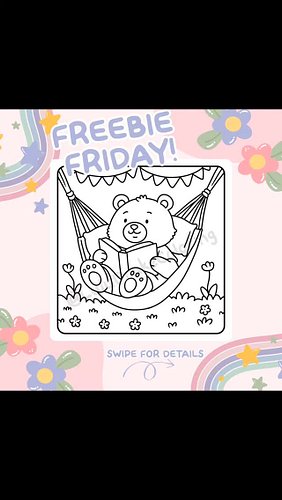 🎉 FREEBIE FRIDAY! 🎨
Today’s free coloring page is here — and it’s the cutest yet!

To grab your free download:
✅ Follow
❤️ Li...