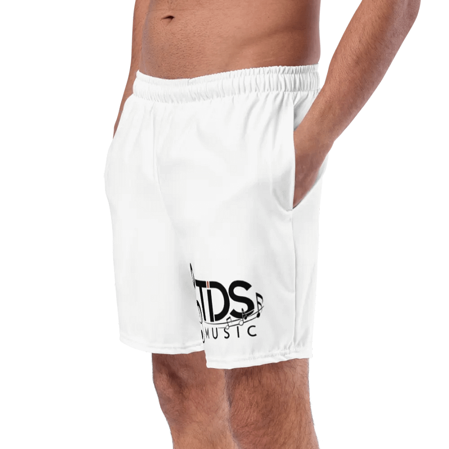 TDS Music Men's White Swim Trunks product image (10)