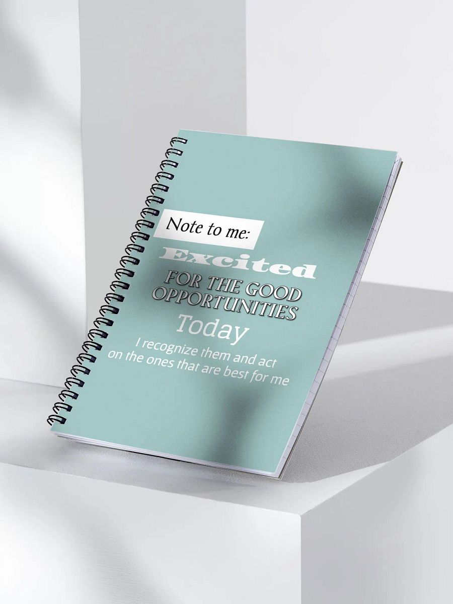 Good Opportunities Today Journal (Mint Green) product image (3)