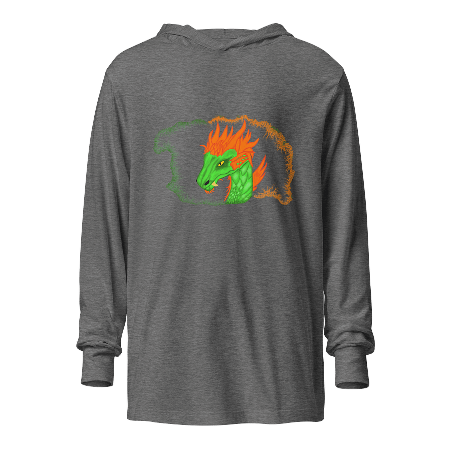 Dragon's Fiery Gaze Hooded Tee product image (1)