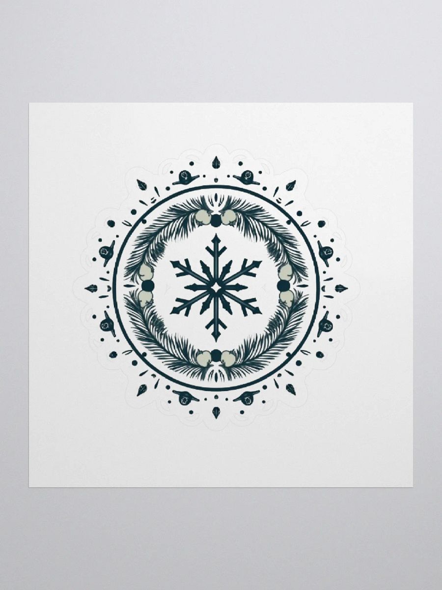 Symmetrical Serenity Kiss Cut Stickers product image (1)