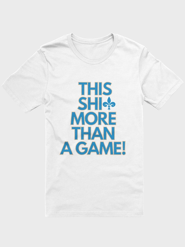 This Shit More Than A Game Shirt (White and Blue) product image (1)