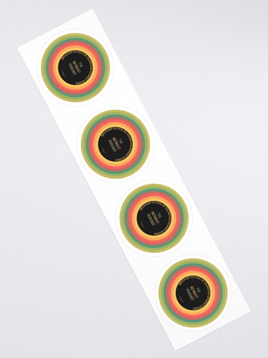 Retroist Podcast Stickers product image (2)