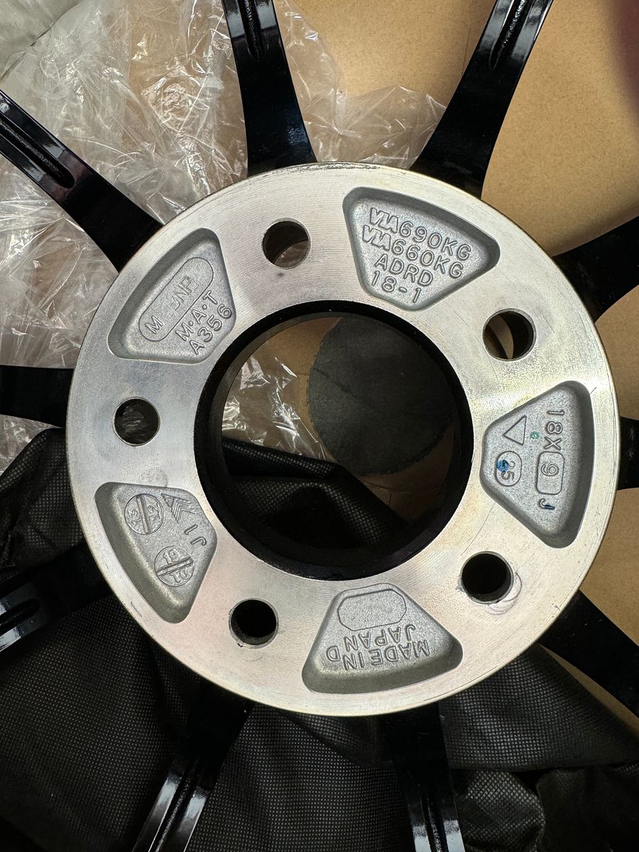 Advan RS-D Black - 18x9 +25 (5x114.3) - New product image (5)