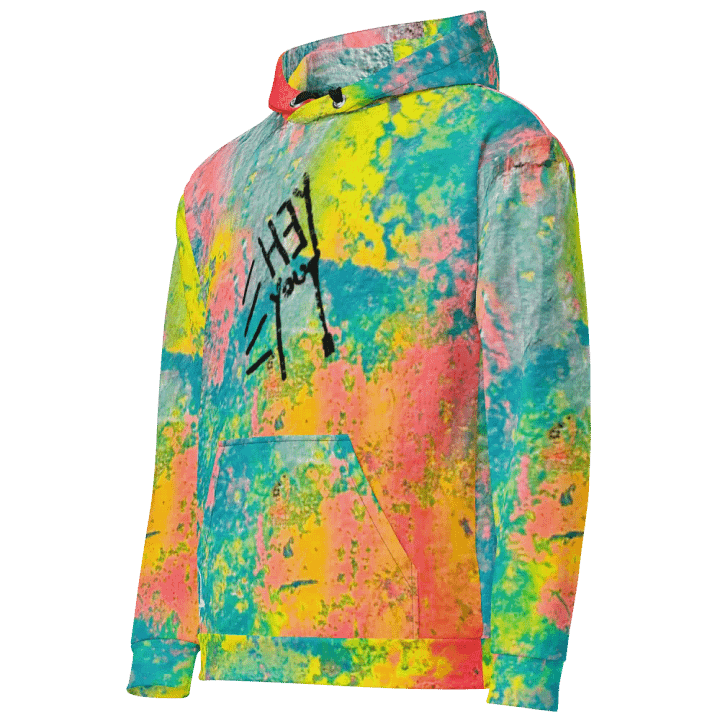 Hey You All-Over Print Recycled Unisex Hoodie product image (2)
