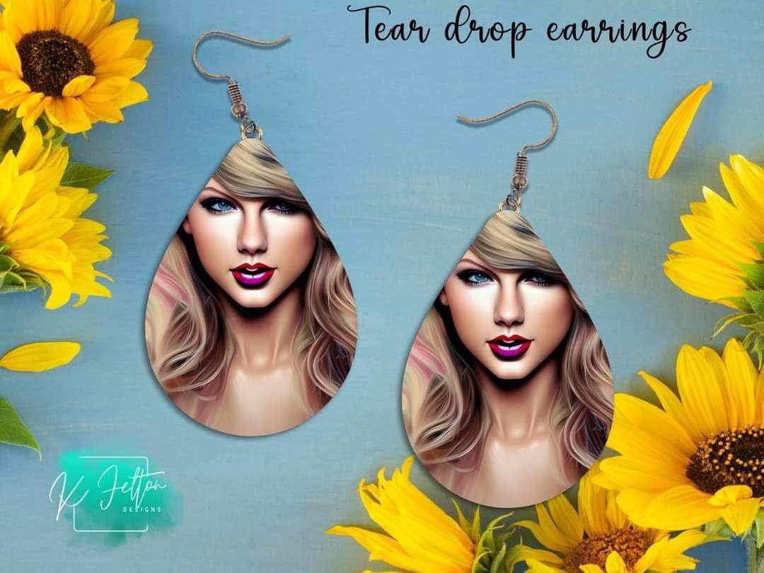 TaylorSwift Teardrop Earrings product image (1)