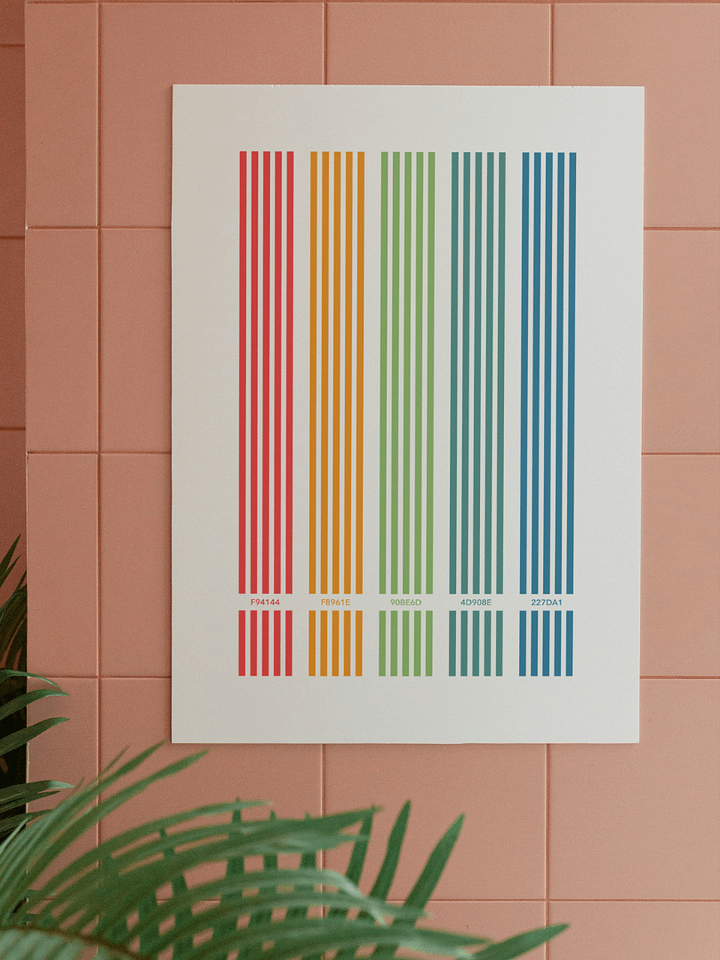 COLOR PALETTE A004 • WALLART DECOR product image (2)