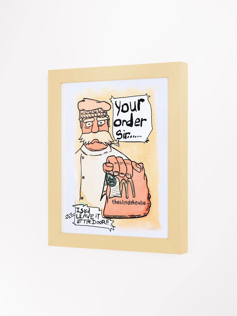Uber Eats Variant Matte Poster product image (3)