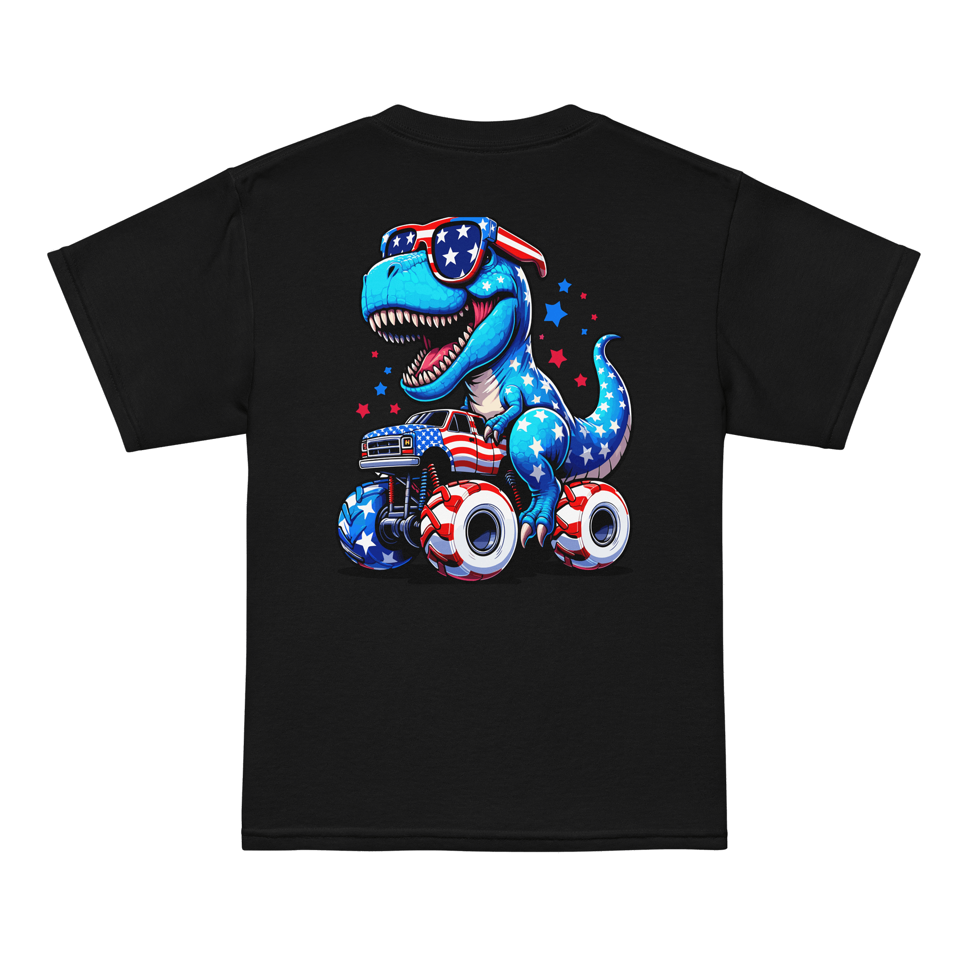 TENN4OUR RECORDS T-REX 4TH OF JULY T-SHIRT Youth T-Shirt product image (8)