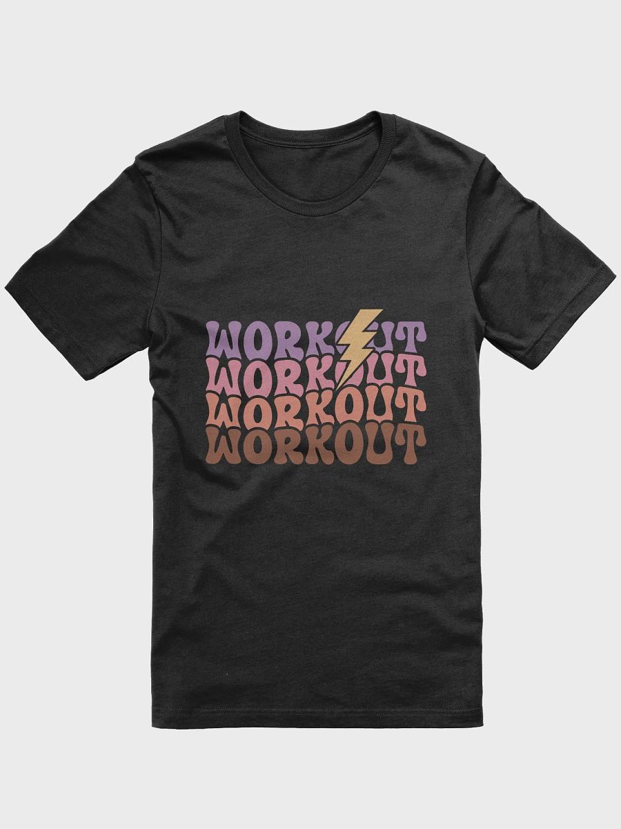Power Bolt Workout Unisex T-Shirt product image (3)