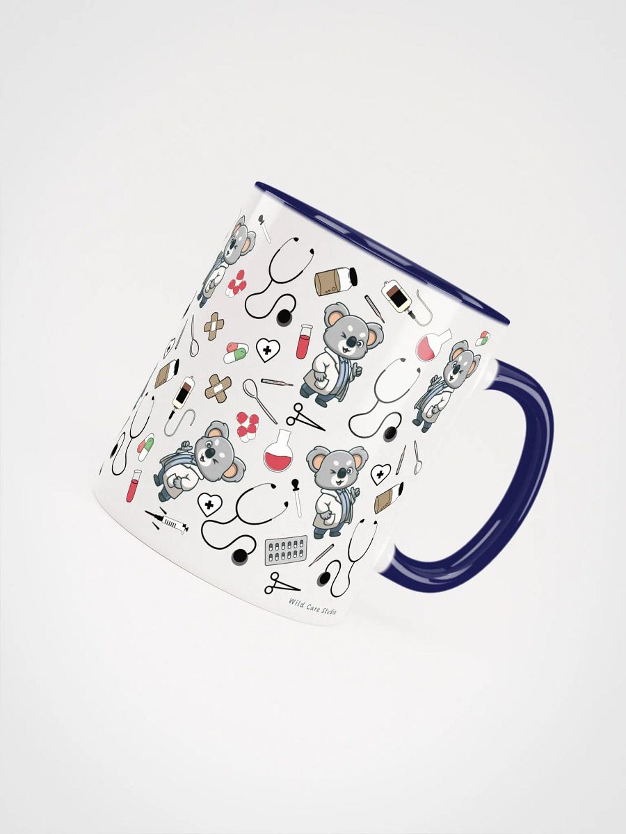 Cute Medical Coat Koala Ceramic Mug product image (9)