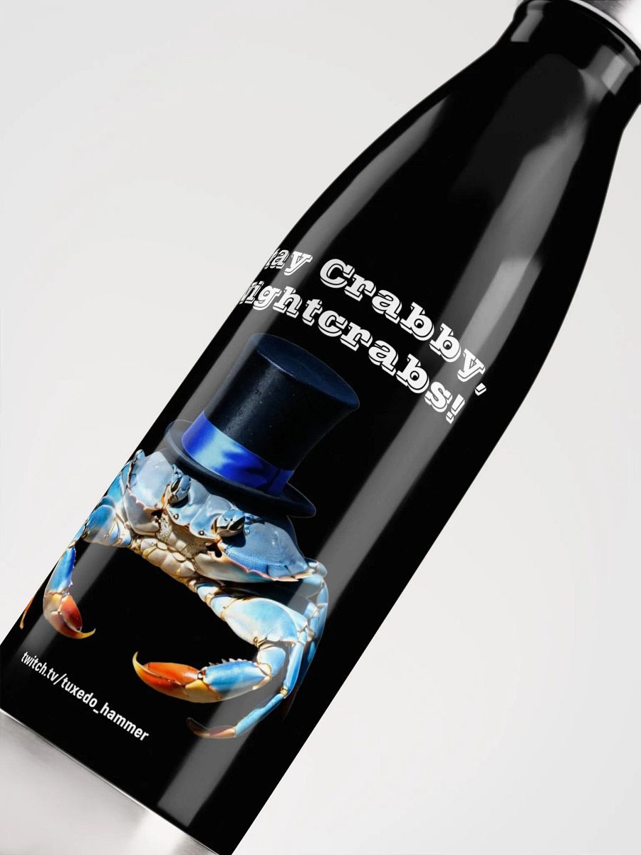 Night Crab Stainless Steel Water Bottle product image (5)