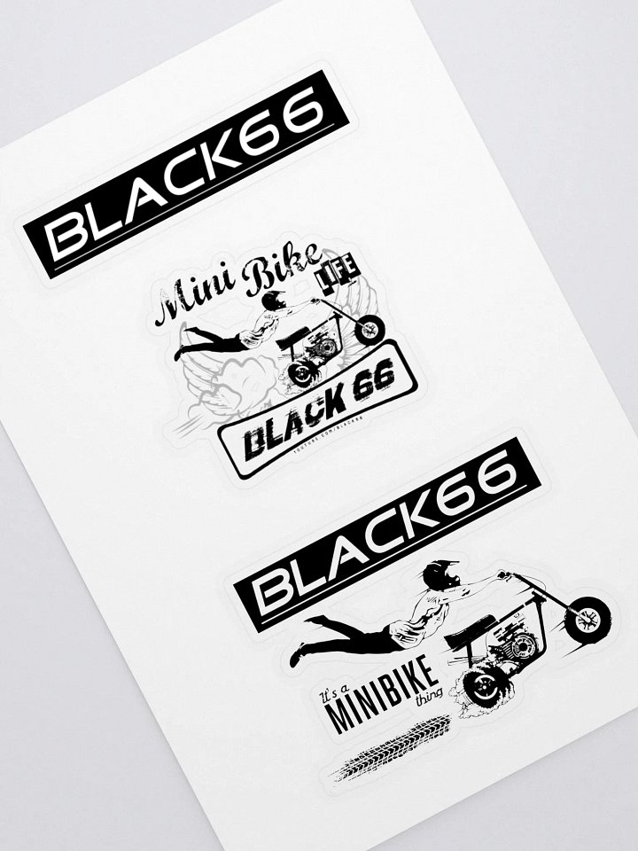 Black66 Sticker sheet product image (1)