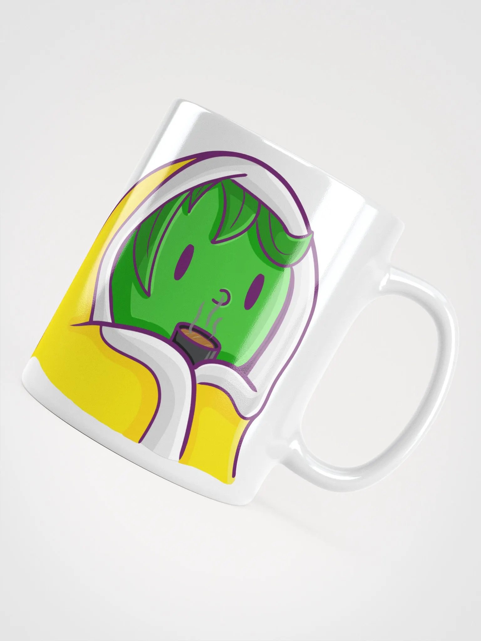 Yellow Rose Cuddler mug | Art by Duck product image (4)