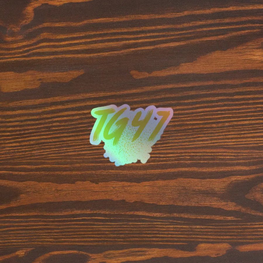 TG Holographic Sticker product image (3)