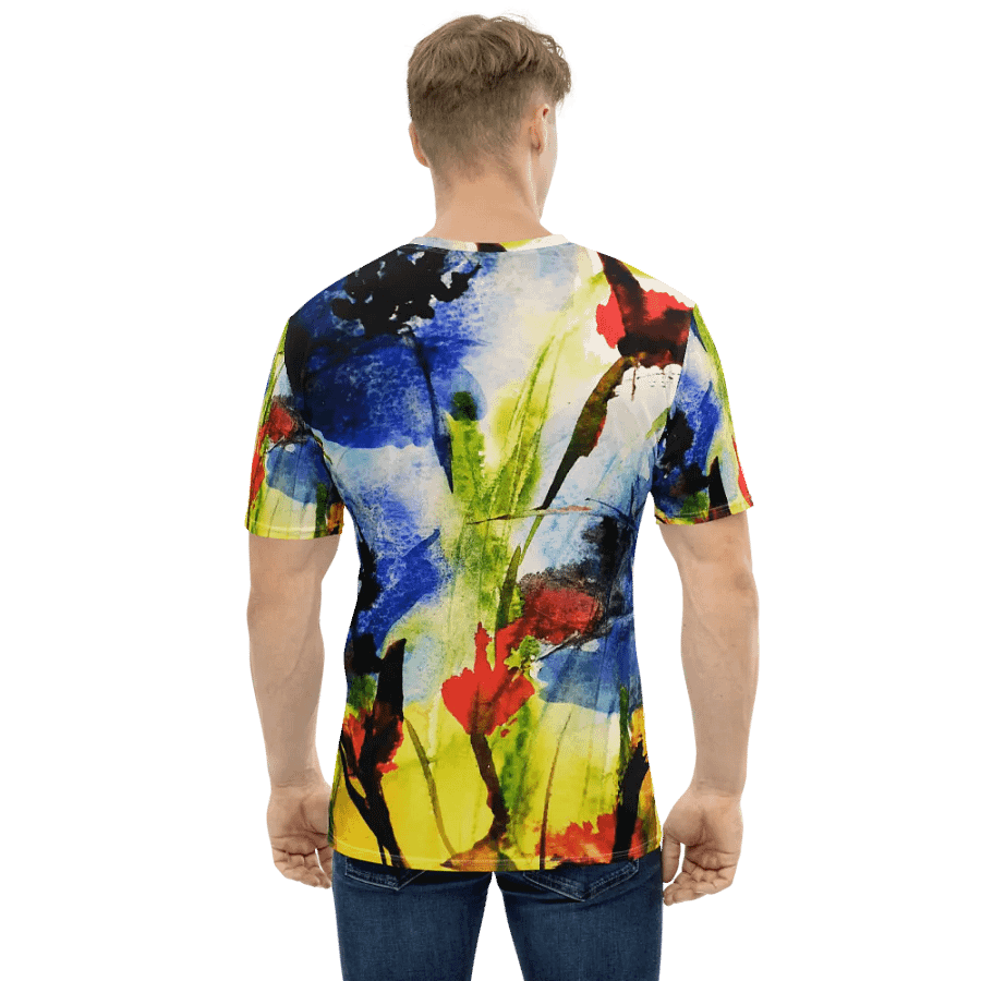 original watercolour painting on tshirt product image (1)