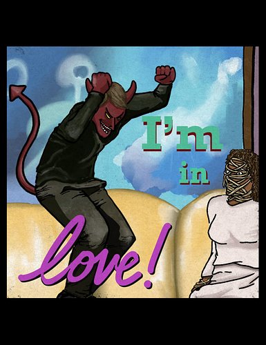 Tom’s Leap of Love! Now available for a limited time on our Fourthwall.  It’s cheaper than Scientology!