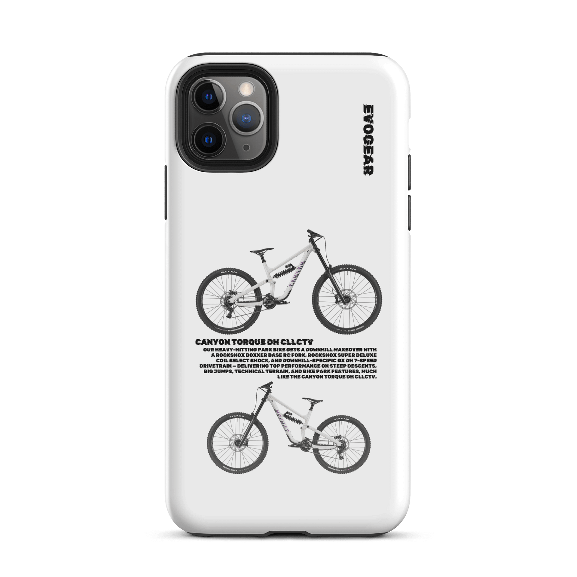 White Canyon Torque DH CLLCTV iPhone Case product image (2)