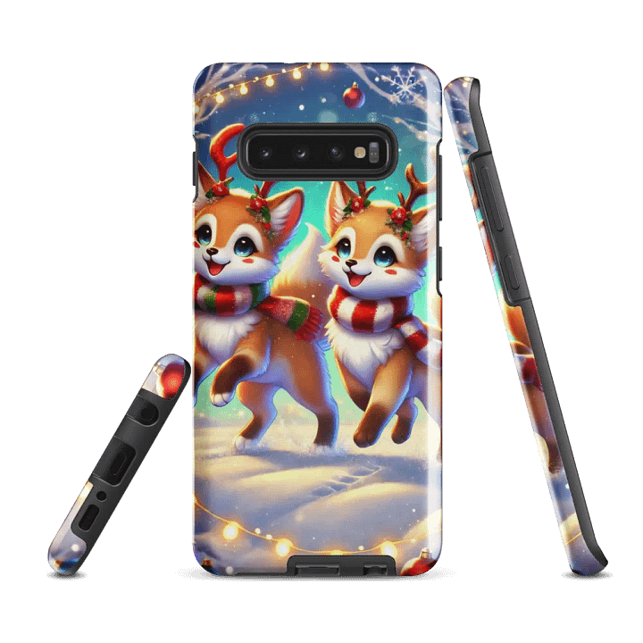 Festive Fox Friends Samsung Tough Case – Holiday Spirit product image (3)