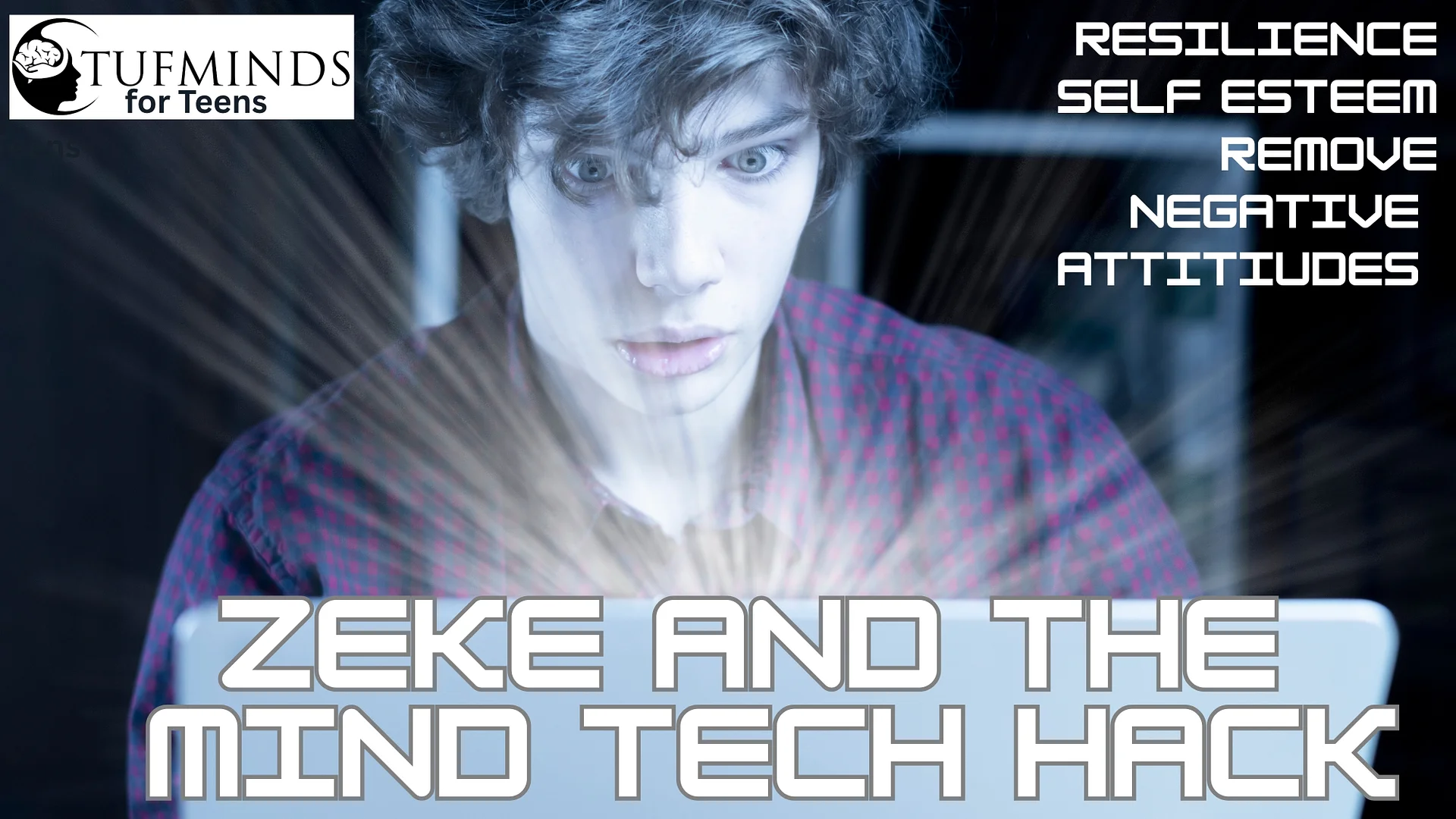⚡️ Zeke and the Mind Hack Tech!⚡️ Reboot your thoughts. Reprogram your power. (12+yo) product image (1)