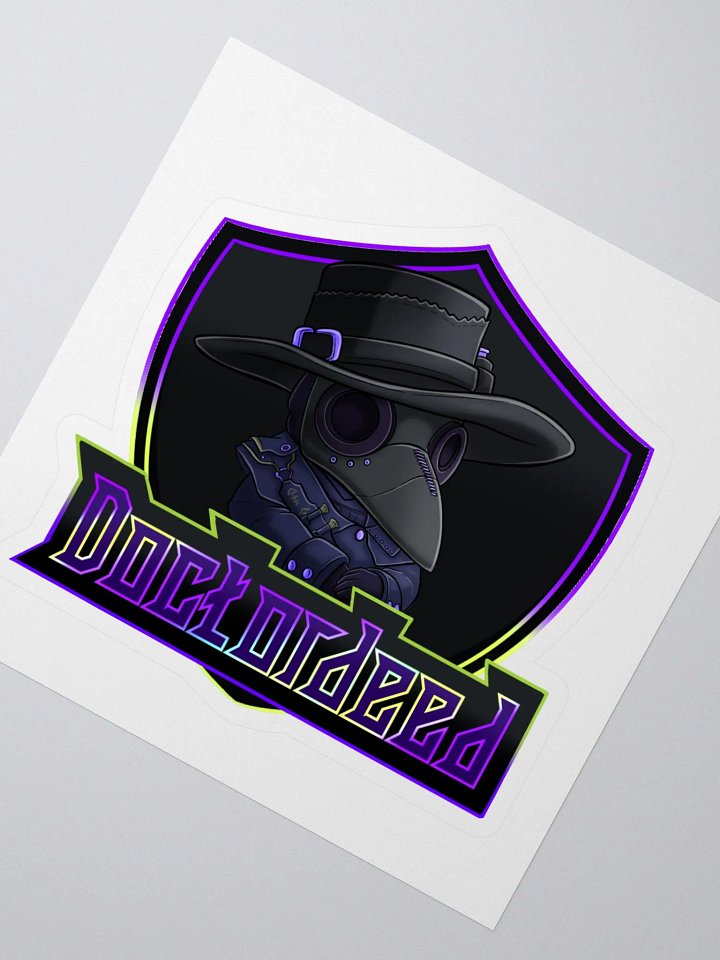 Chibi Doc Kiss Cut Stickers product image (2)