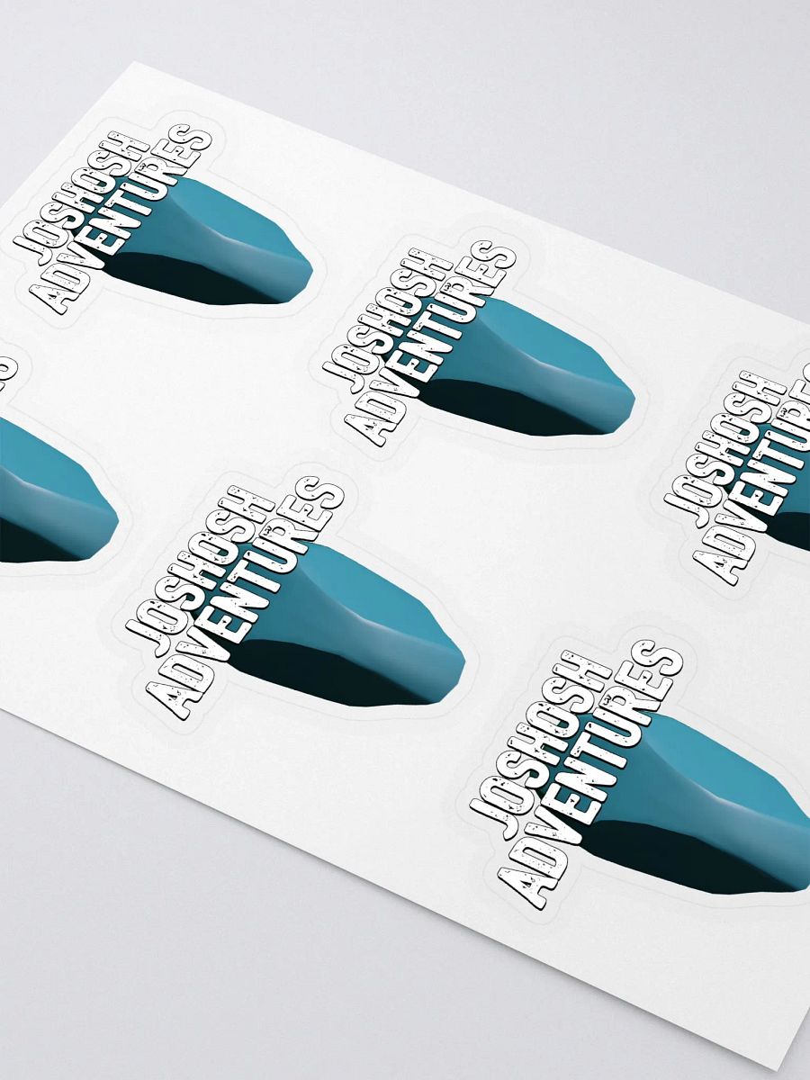 Joshosh Adventures Logo Sticker Sheet product image (3)