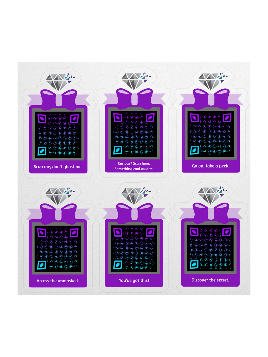 QR Code Sticker Sheet 2 - Multid Store product image (2)