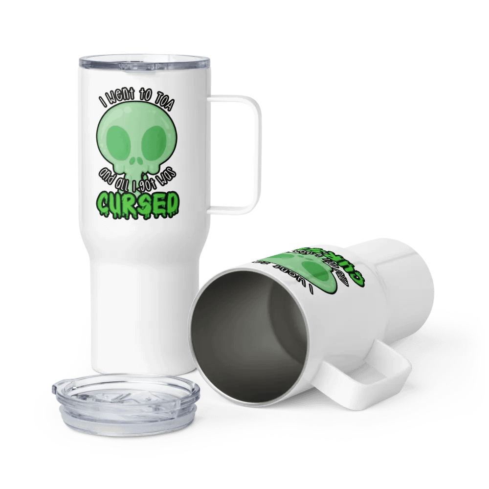 All I Got Was Cursed - Monk - Travel Mug w/Handle product image (6)