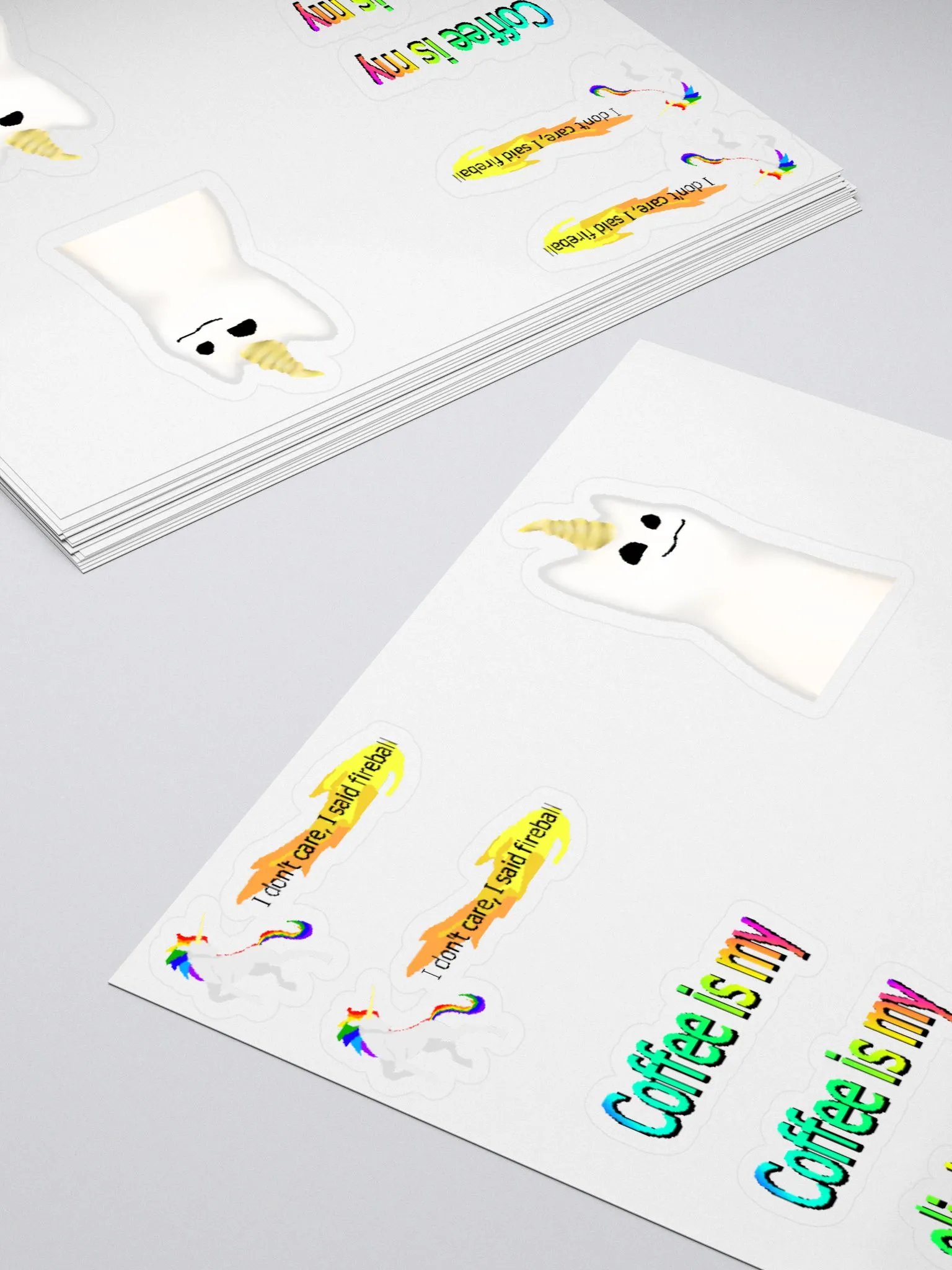 Unicorn Sticker Pack product image (11)