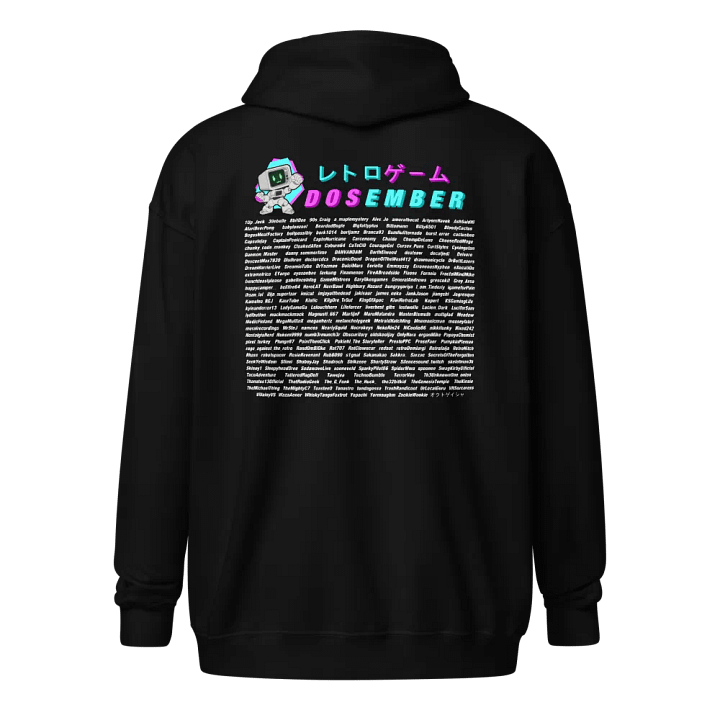 DOSEMBER 2024 CGA (blue-megenta) [Hoodie] product image (2)