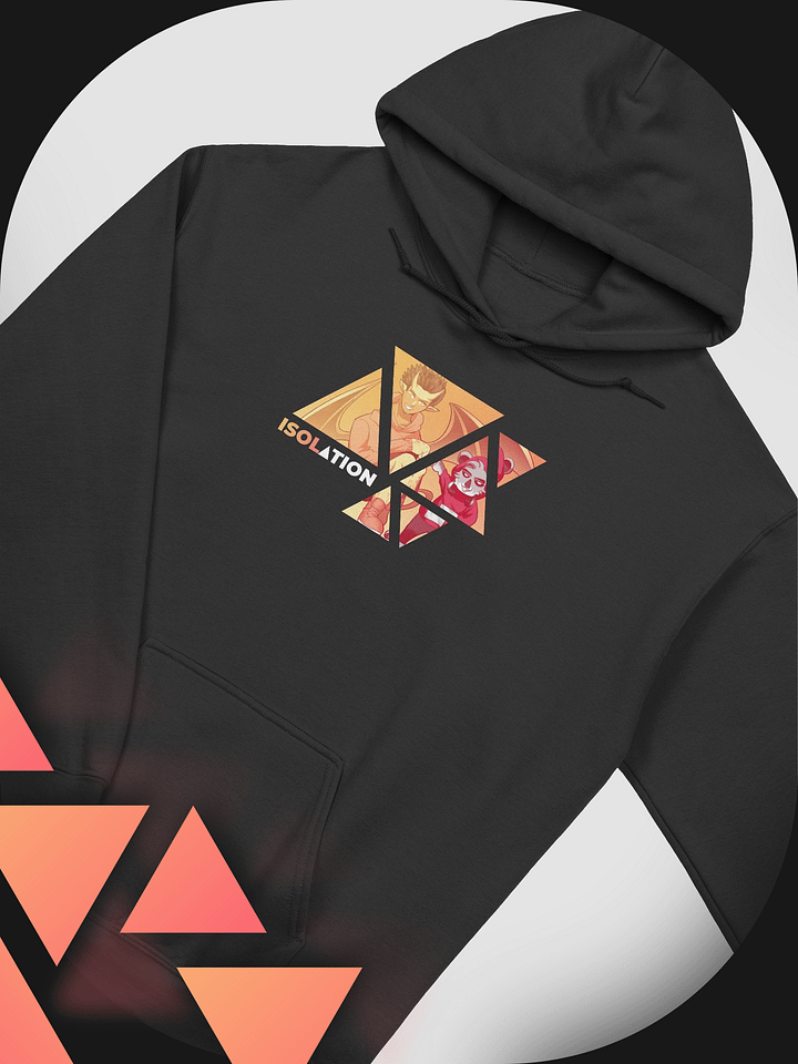 ISOL▲TION — S&J DUO — CLASSIC HOODIE — TRIANGLES product image (1)