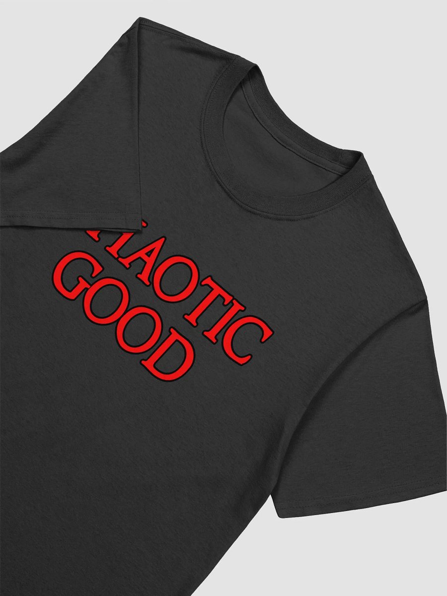 T-shirt - 'Chaotic Good' red font product image (16)