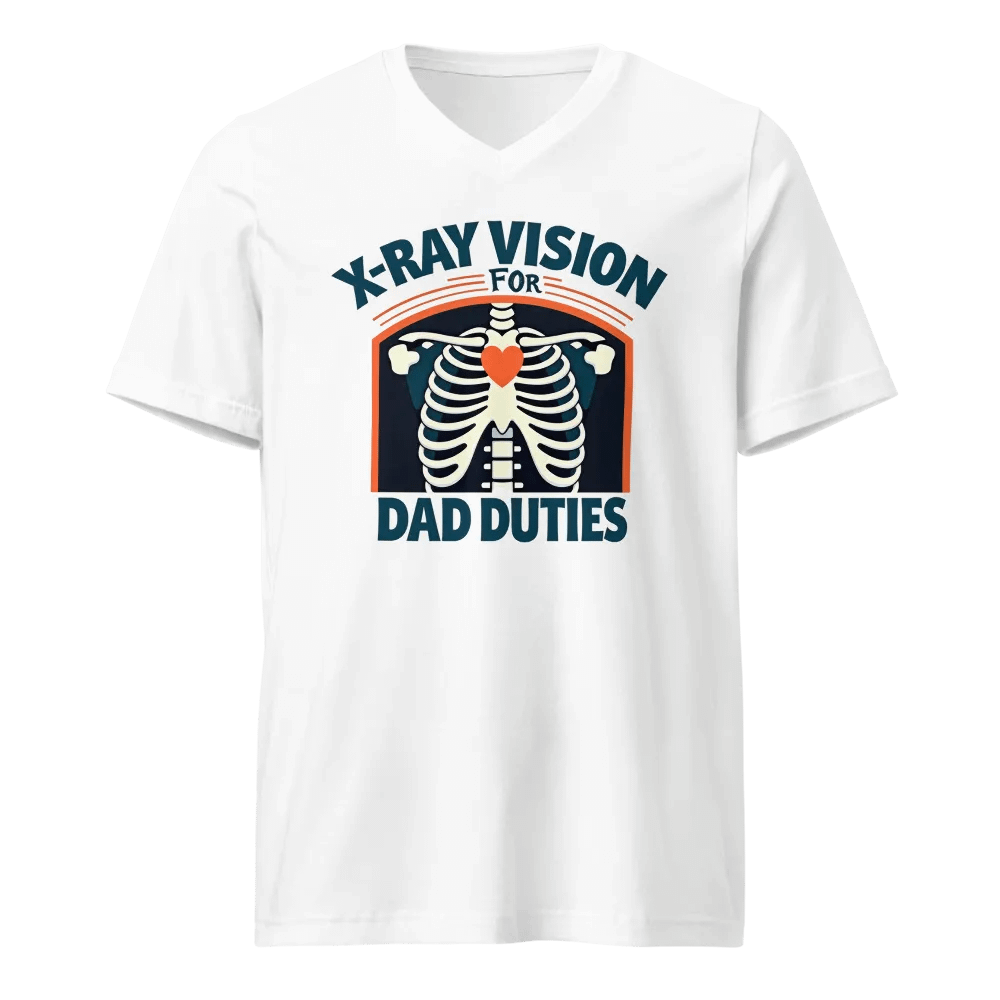 Dad Duties X-Ray Vision V-Neck Tee product image (5)