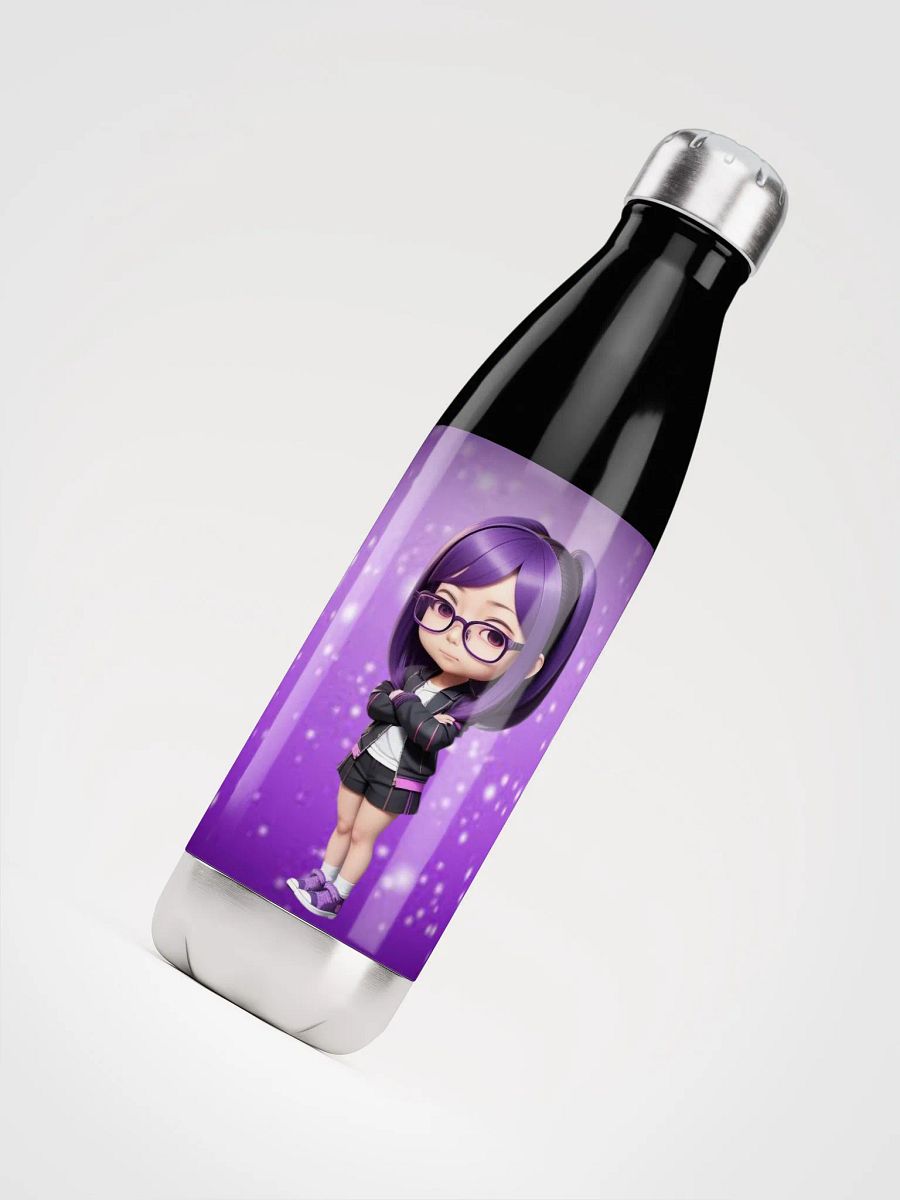 (Purple CHIBI) K Stainless Steel Water Bottle product image (4)