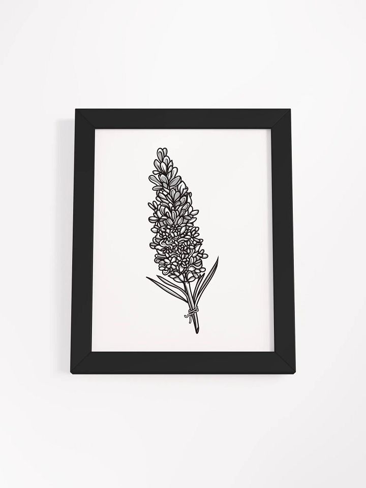 Soft Lavender Dream - Original Botanical Print product image (1)