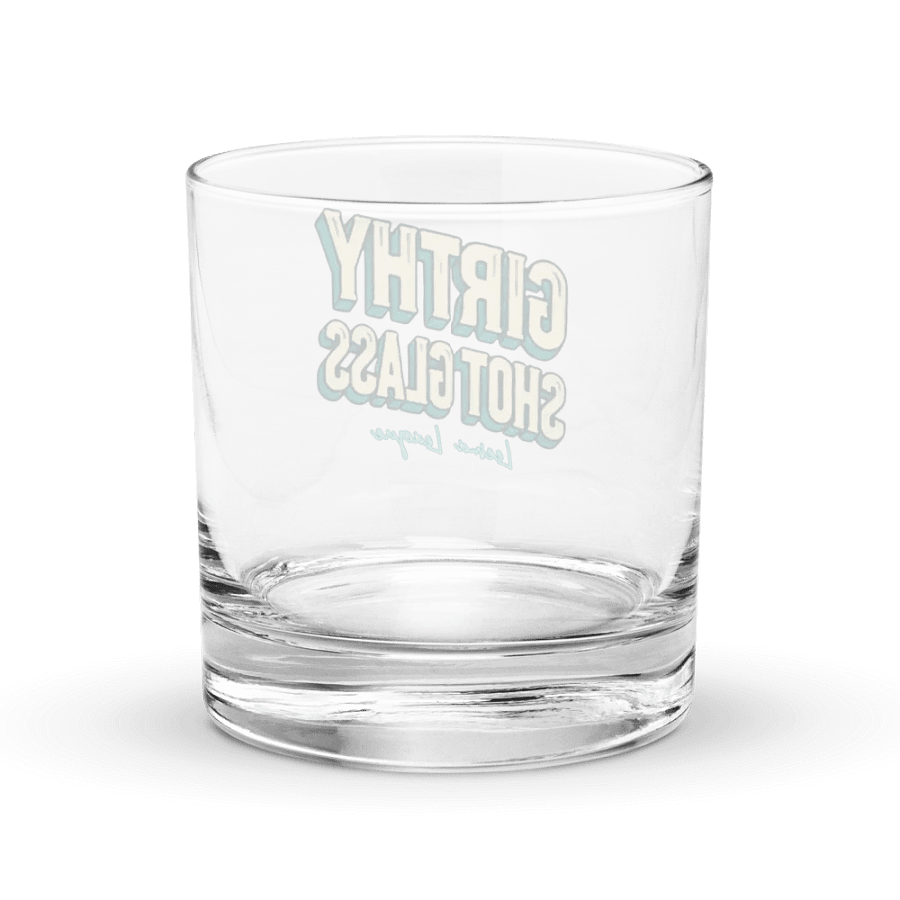 GIRTHY shot glass whiskey glass product image (4)