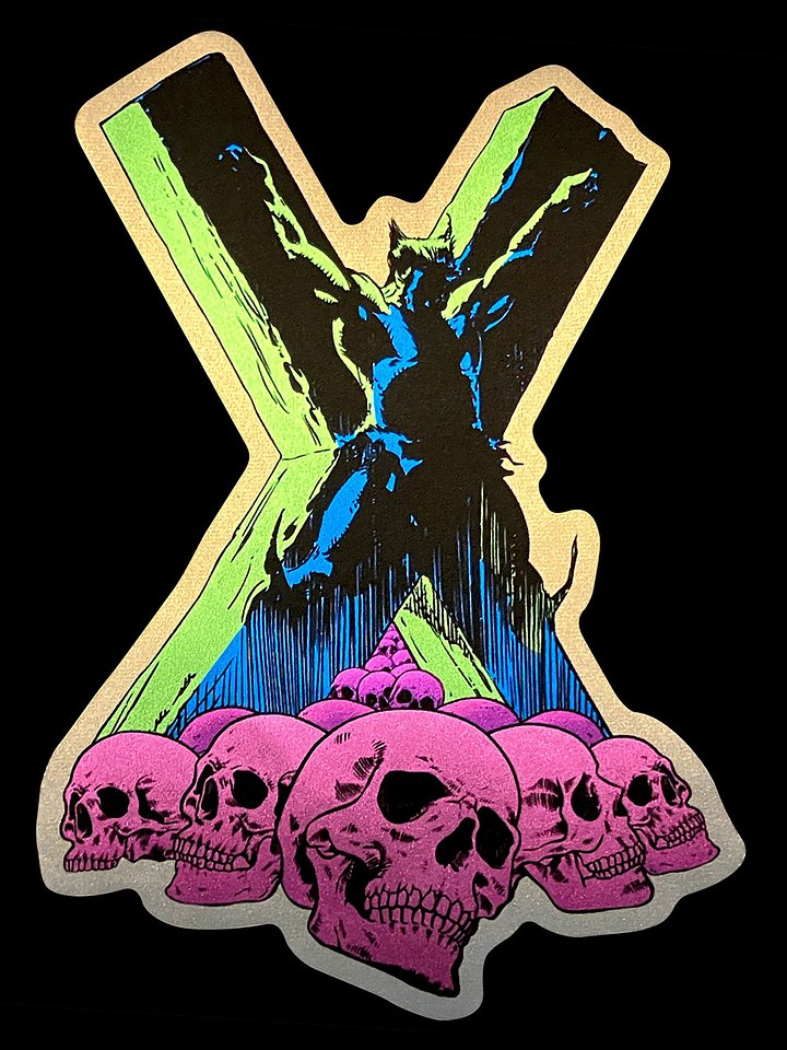 Wolverine X-Men #251 Shimmering Foil Enhanced Sticker product image (1)