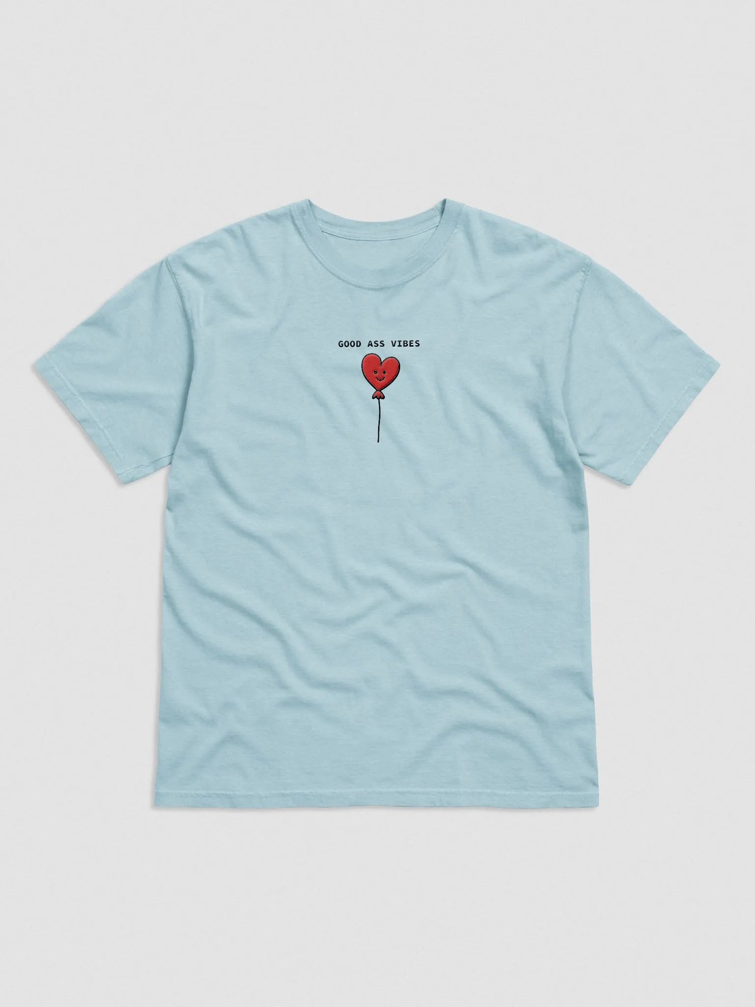 Good Vibes Embroidered T-Shirt product image (1)