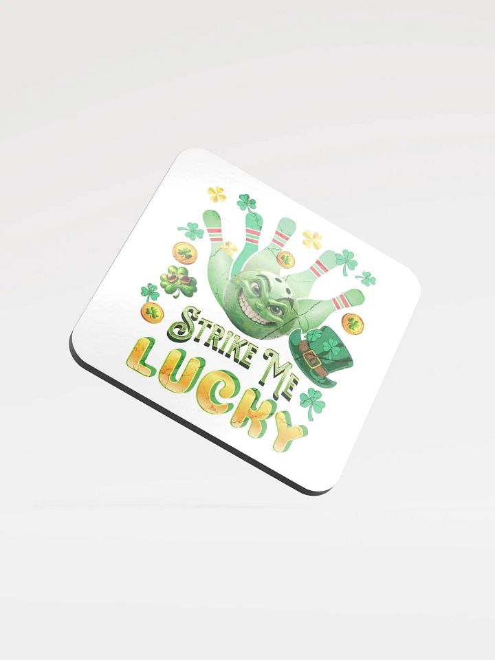 Strike Me Lucky Bowling Cork Coaster Set product image (1)