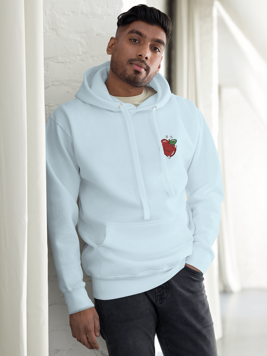Cute Red Apple Embroidered Unisex Hoodie product image (40)